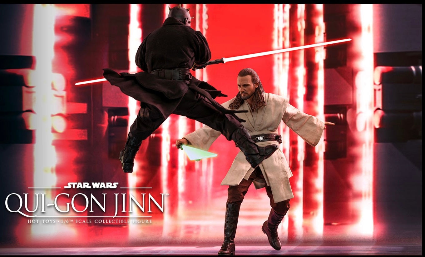 Hot Toys MMS525 Star Wars: Episode I - The Phantom Menace - 1/6th scale Qui-Gon Jinn Collectible Figure