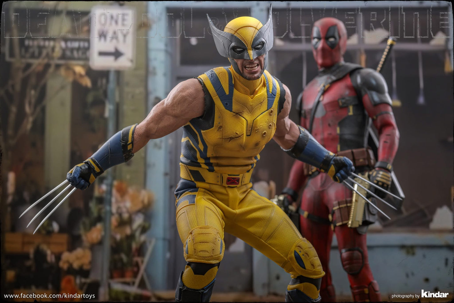 Hot Toys MMS754 Deadpool & Wolverine - 1/6th scale Wolverine Collectible Figure (Deluxe Version)