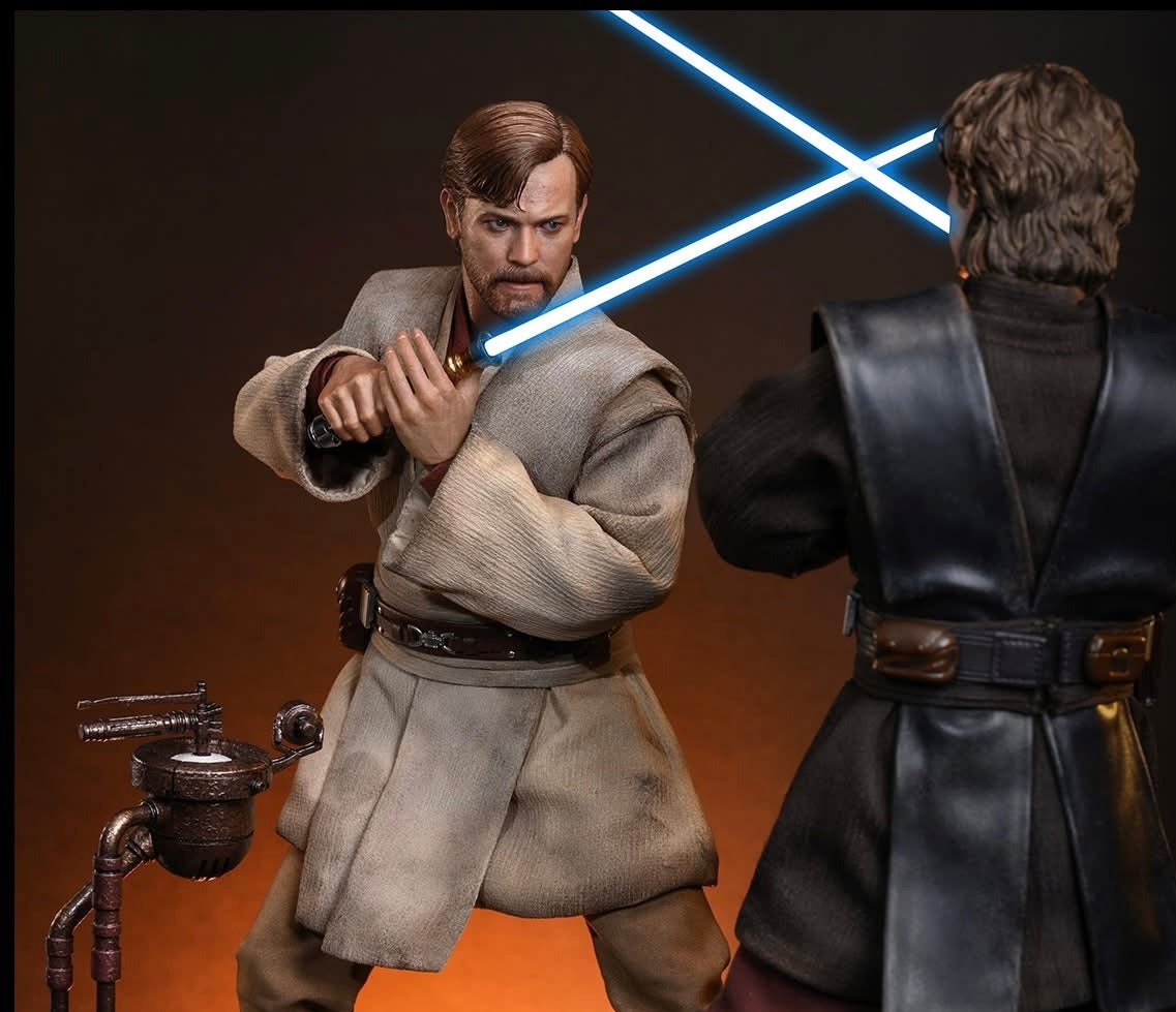 Pre-Order Hot Toys MMS843 - Star Wars: Revenge of the Sith - 1/6th scale Obi-Wan Kenobi (Mustafar) Collectible Figure