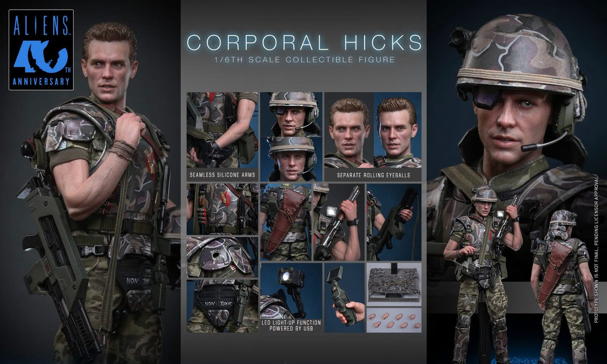 Pre-Order Hot Toys MMS930 Aliens - 1/6th scale Corporal Hicks Collectible Figure