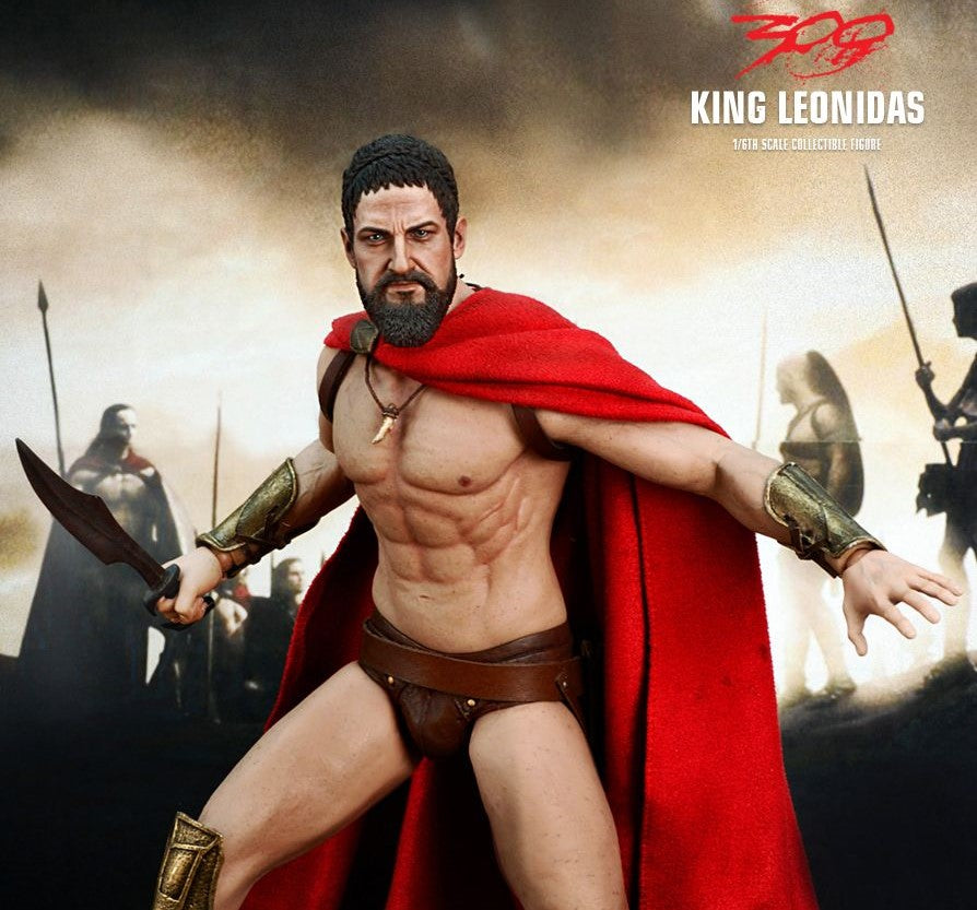 Hot Toys MMS114 300 Spartan Warrior - King Leonidas 1/6th Scale Collectible Figure