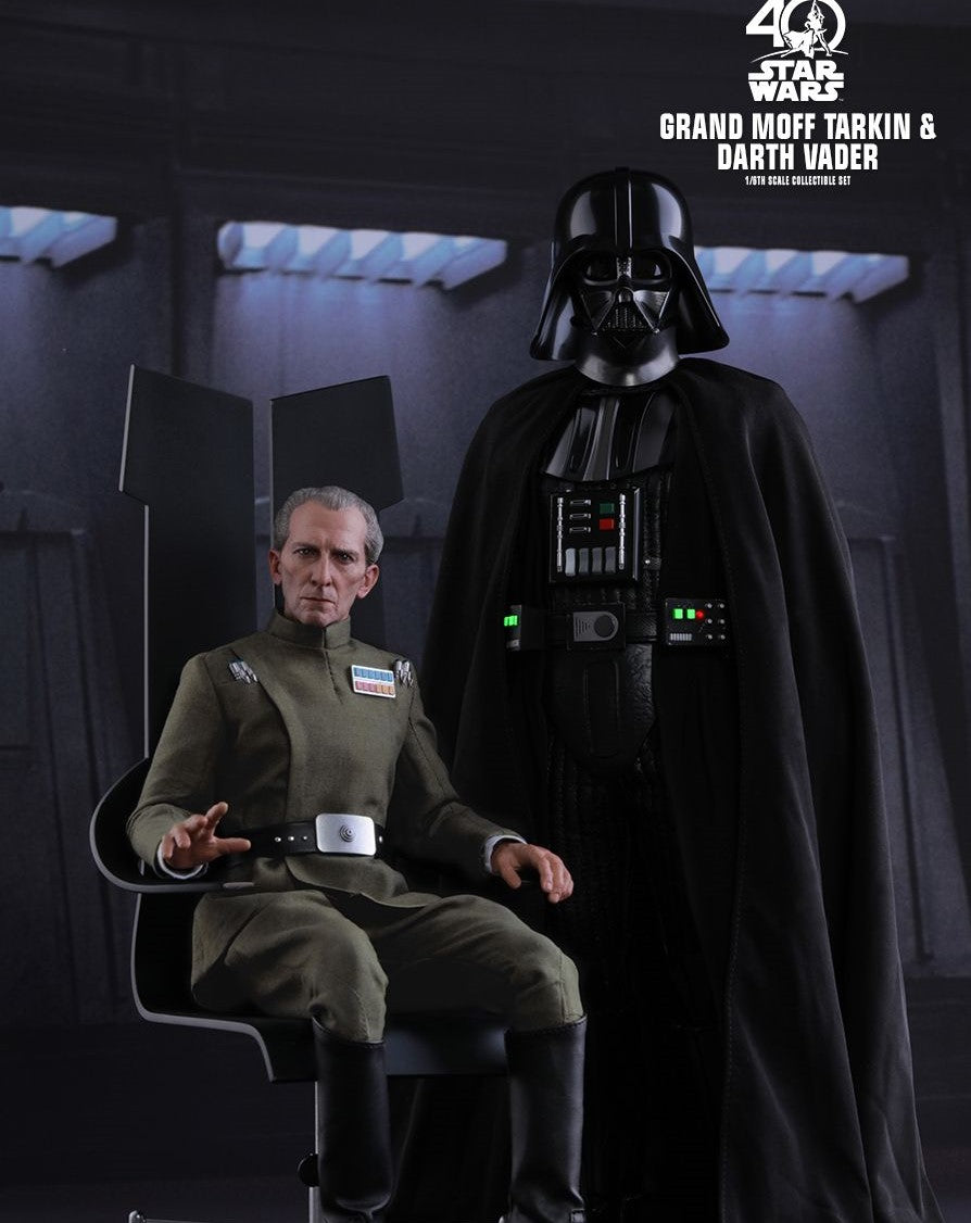 Hot Toys MMS434 Star Wars: Episode IV A New Hope - 1/6th scale Grand Moff Tarkin & Darth Vader Collectible Set