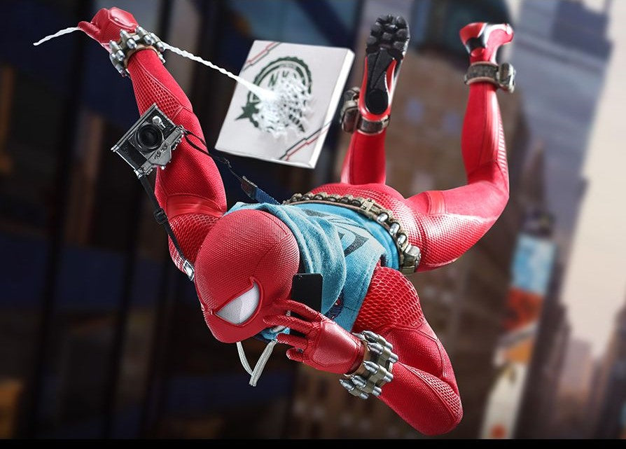 Hot Toys VGM34 Marvel's Spider-Man - 1/6th scale Spider-Man (Scarlet Spider Suit) Collectible Figure (Toy Fair Exclusive)