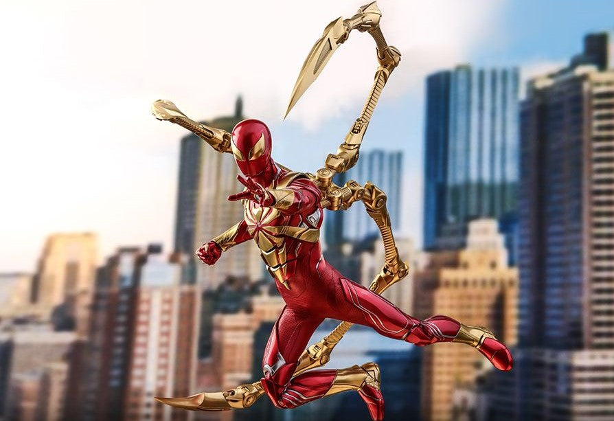 Hot Toys VGM38 Marvel's Spider-Man - 1/6th scale Spider-Man (Iron Spider Armor) Collectible Figure