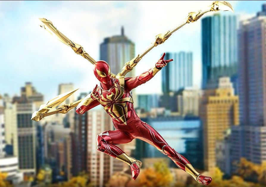 Hot Toys VGM38 Marvel's Spider-Man - 1/6th scale Spider-Man (Iron Spider Armor) Collectible Figure