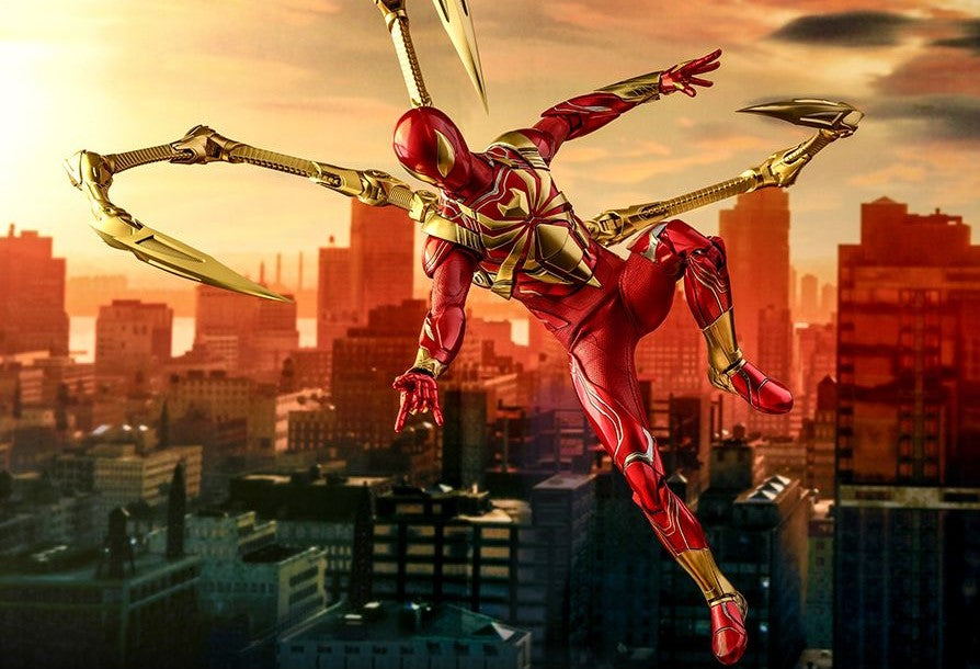 Hot Toys VGM38 Marvel's Spider-Man - 1/6th scale Spider-Man (Iron Spider Armor) Collectible Figure