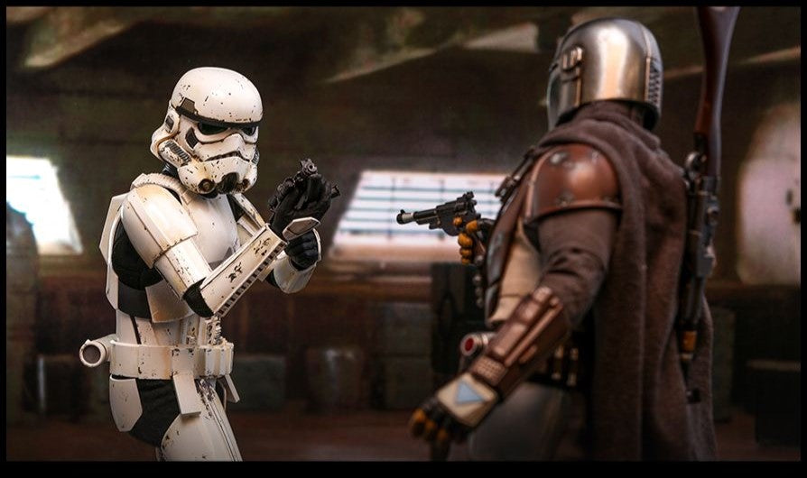 Hot Toys TMS011 The Mandalorian : 1/6th scale Remnant Stormtrooper Collectible Figure