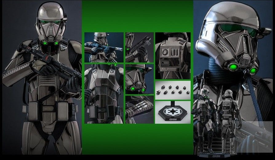 Hot Toys MMS621 Star Wars - 1/6th scale Death Trooper (Black Chrome Version) Collectible Figure