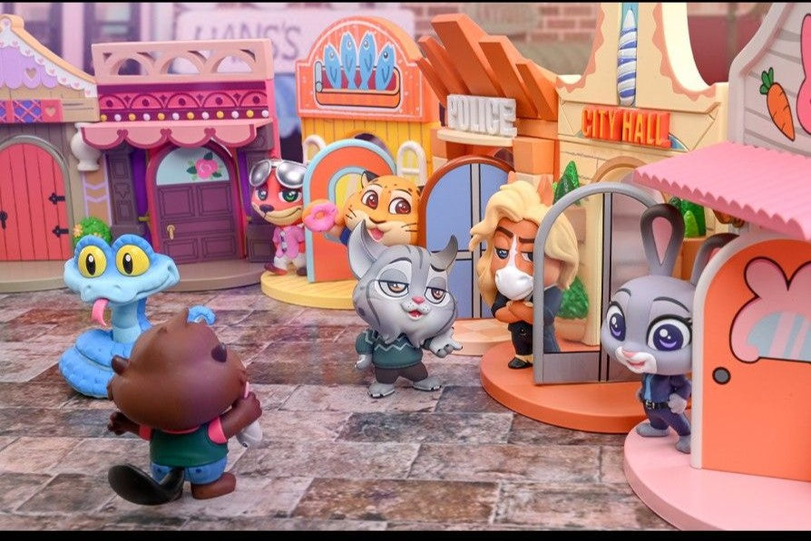Hot Toys CBX304 Zootopia - Zootopia 2 Cosbi Diorama Collection