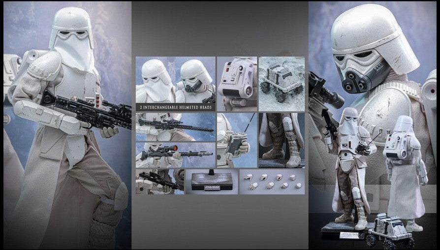 Hot Toys MMS838 Star Wars: The Mandalorian & Grogu - 1/6th scale Imperial Remnant Snowtrooper Collectible Figure