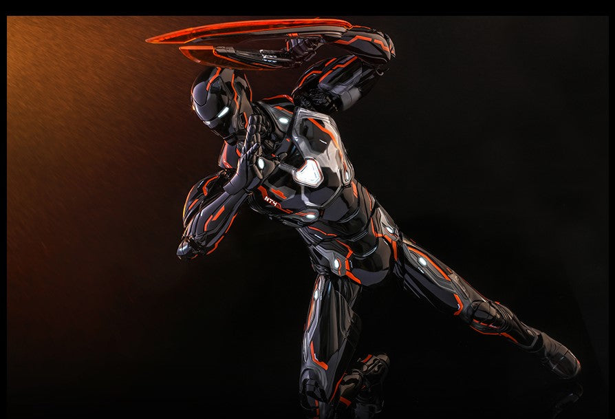 Hot Toys MMS597D39 Avengers: Infinity War - 1/6th scale Neon Tech Iron Man 4.0 Collectible Figure (Toy Fair Exclusive)