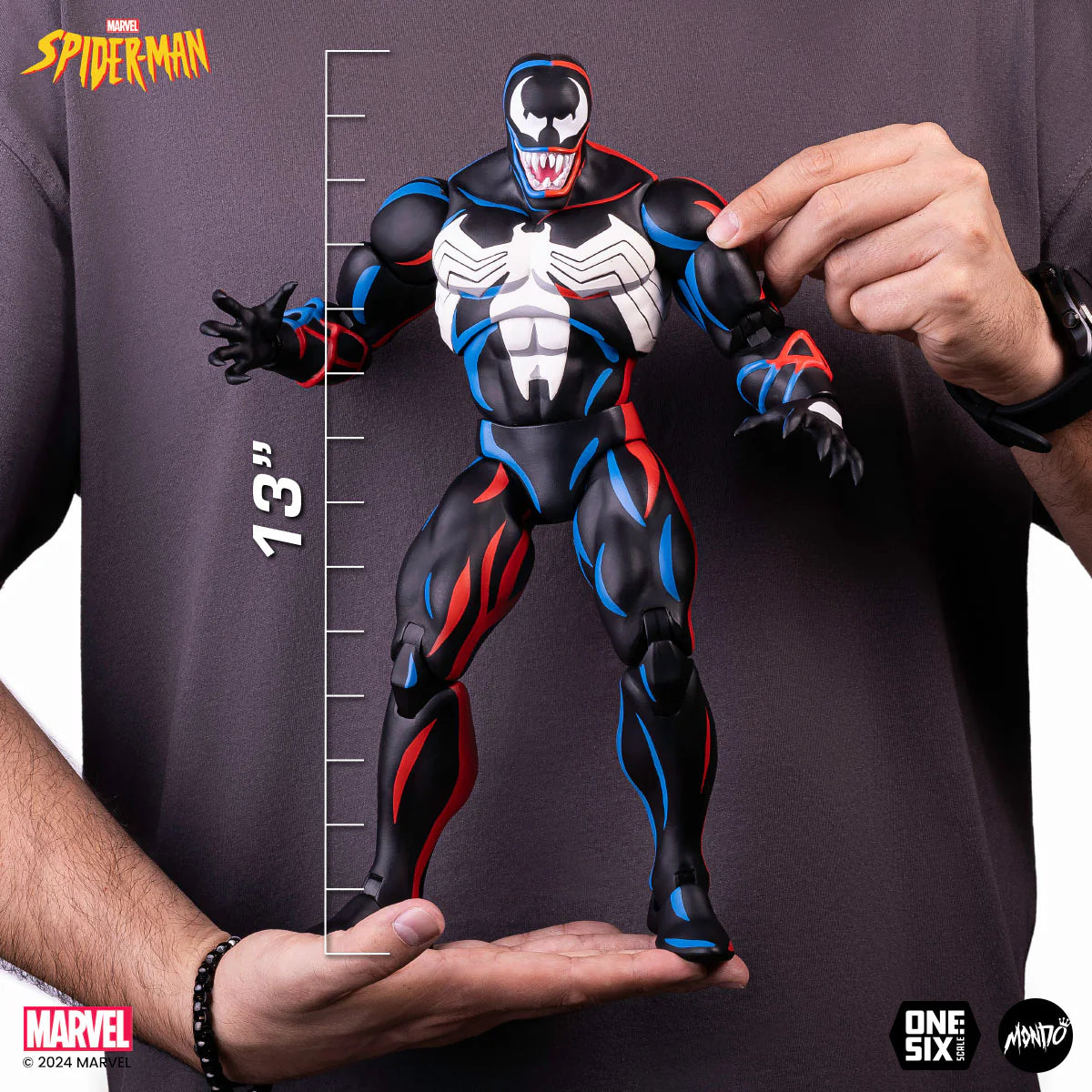 Pre-Order Mondo Spider-Man: The Animated Series - Venom Sixth Scale Figure Exclusive