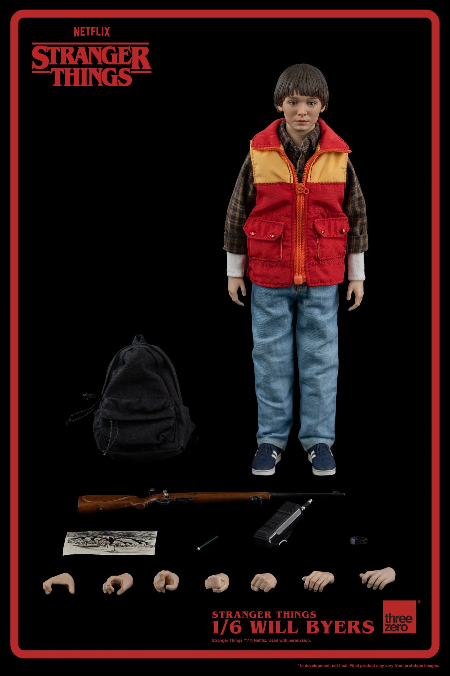 threezero Stranger Things - 1/6 Will Byers collectible figure