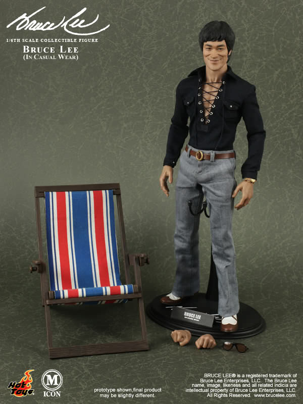 Hot Toys MIS12 - 1/6th scale Bruce Lee Collectible Figure (In Casual Wear)