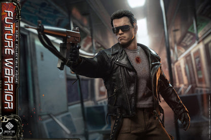 Present Toys PT-SP80 - 1/6 Future Warrior Collectible Figure (Leather Version)