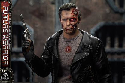 Present Toys PT-SP80 - 1/6 Future Warrior Collectible Figure (Leather Version)