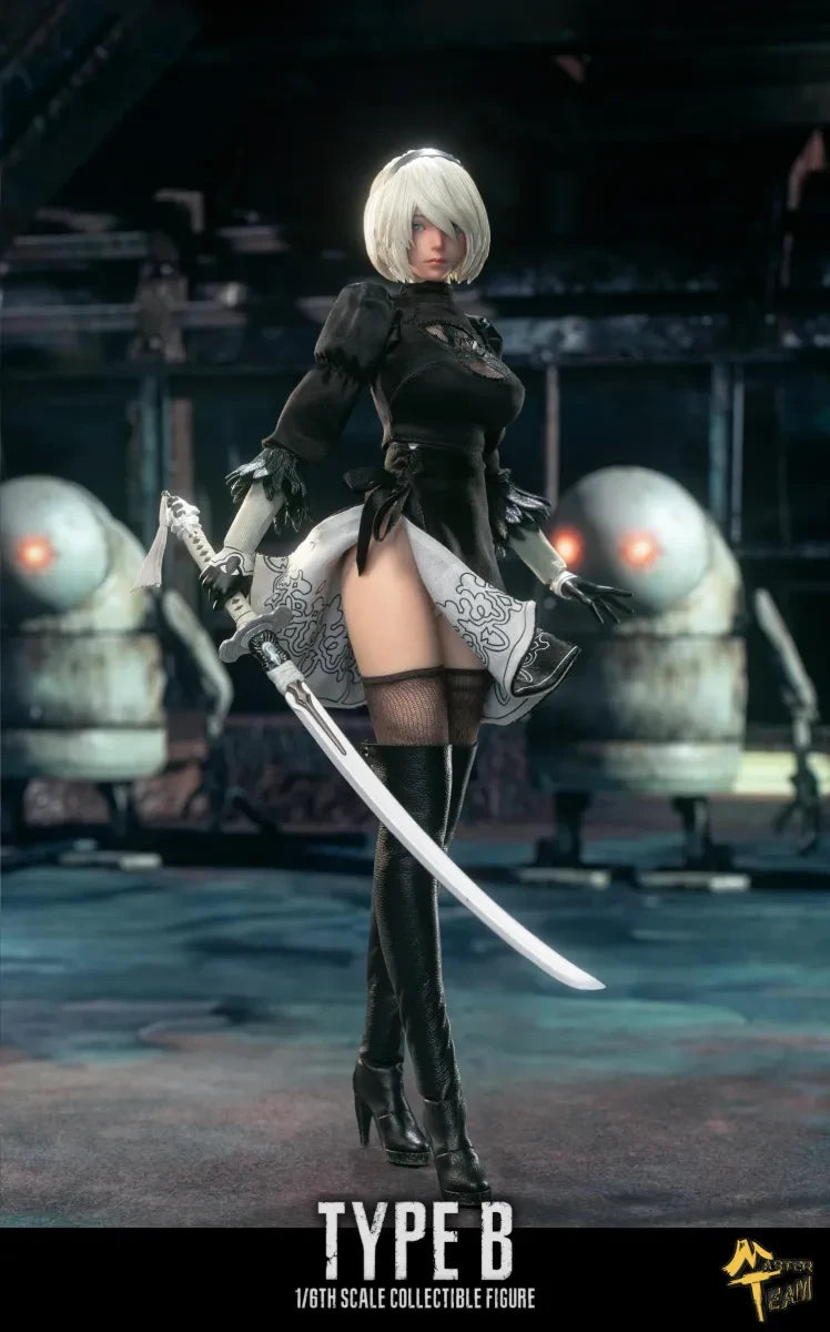 Master Team Toys MTTOYS019 NieR: Automata - 2B (YoRHa No.2 Type B) 1/6 Scale Action Figure