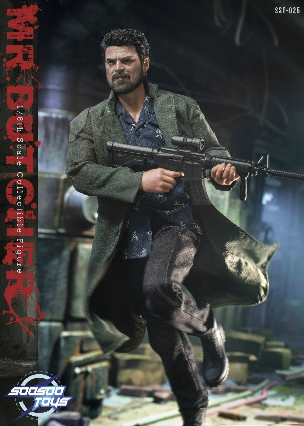 Soosootoys SST025 - Mr Butcher 1/6 scale Collectible Figure
