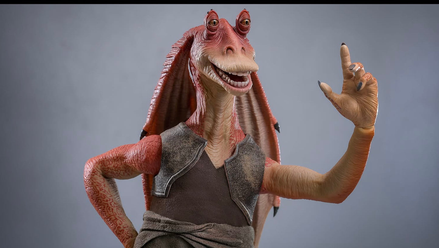 Pre-Order Hot Toys MMS807 Star Wars: The Phantom Menace - 1/6th scale Jar Jar Binks Collectible Figure