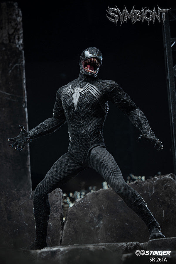 Pre-Order Stinger Studio SR-261A - Symbiont 1/12 Action Figure (Masked Head Version)