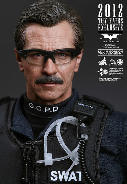 Hot Toys MMS182 The Dark Knight - 1/6th scale Lt. Jim Gordon S.W.A.T. Suit Version Collectible Figure