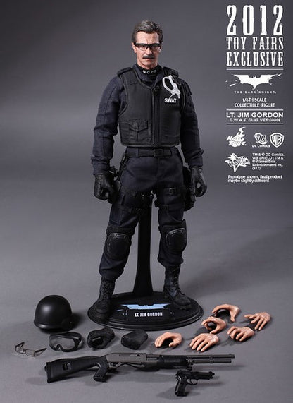 Hot Toys MMS182 The Dark Knight - 1/6th scale Lt. Jim Gordon S.W.A.T. Suit Version Collectible Figure