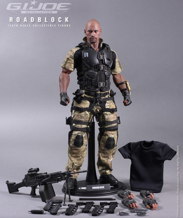 Hot Toys MMS199 G.I. Joe Retaliation - 1/6th scale Roadblock Collectible Figure