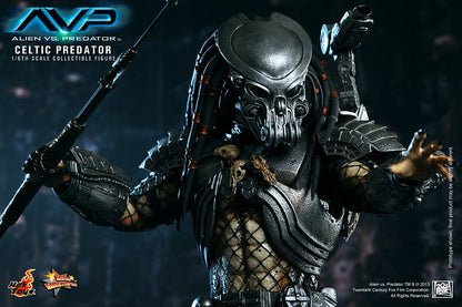 Hot Toys MMS221 Alien vs Predator AVP - 1/6 Scale Celtic Predator Collectible Figure