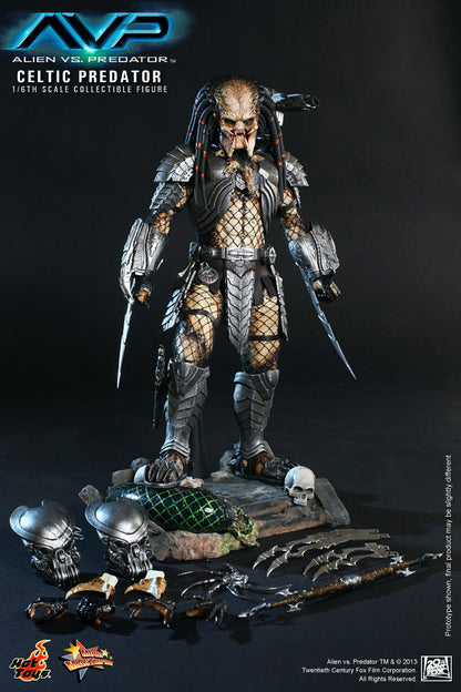 Hot Toys MMS221 Alien vs Predator AVP - 1/6 Scale Celtic Predator Collectible Figure