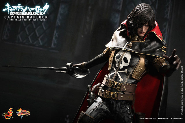 Hot Toys MMS222 Space Pirate Captain Harlock: 1/6th scale Captain Harlock Collectible Figure