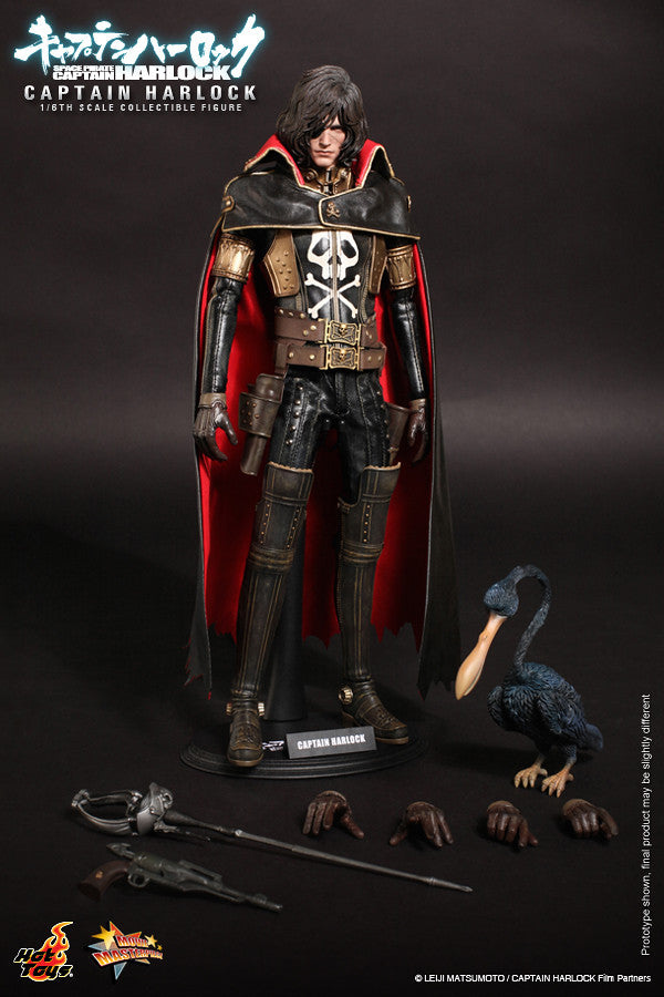 Hot Toys MMS222 Space Pirate Captain Harlock: 1/6th scale Captain Harlock Collectible Figure