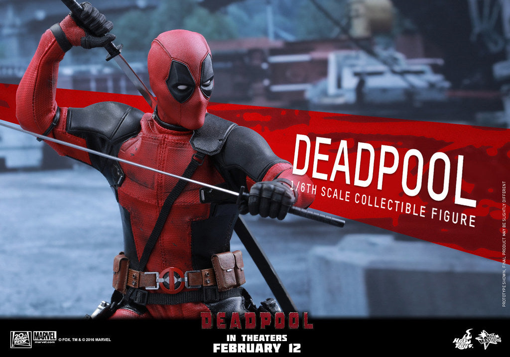 Hot Toys MMS347 Deadpool: 1/6th scale Deadpool Collectible Figure