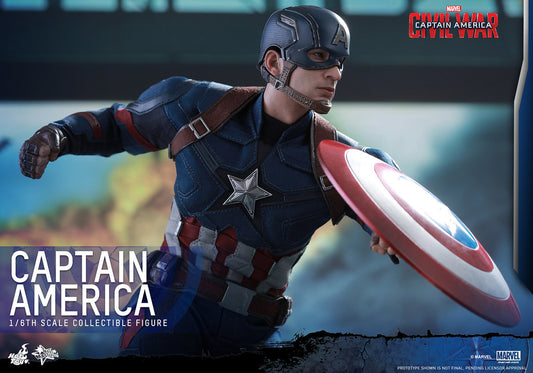 Hot Toys MMS350 Captain America: Civil War - 1/6th scale Captain America Collectible Figure