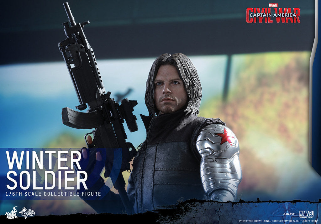Hot Toys MMS351 Captain America: Civil War - 1/6th scale Winter Soldier Collectible Figure