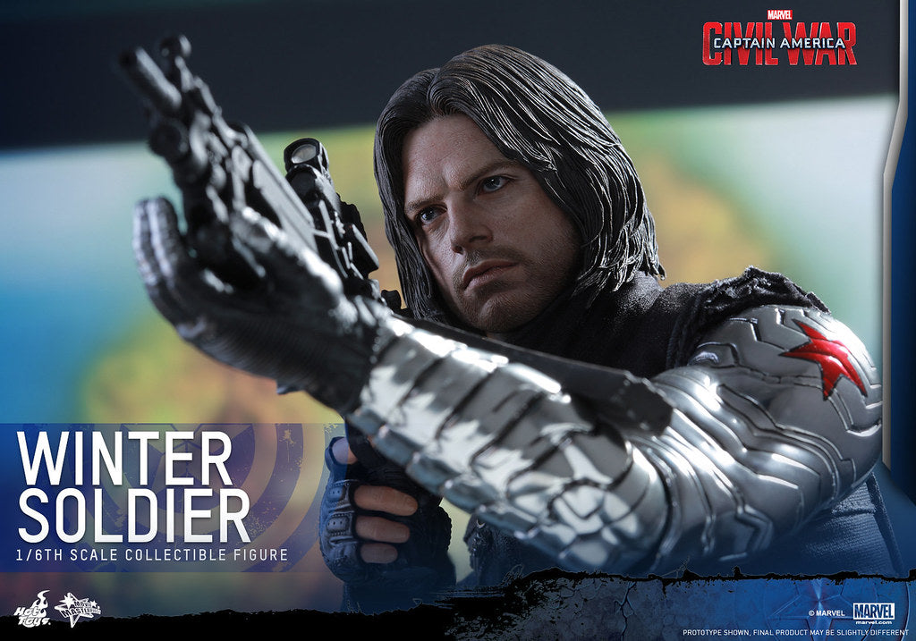 Hot Toys MMS351 Captain America: Civil War - 1/6th scale Winter Soldier Collectible Figure