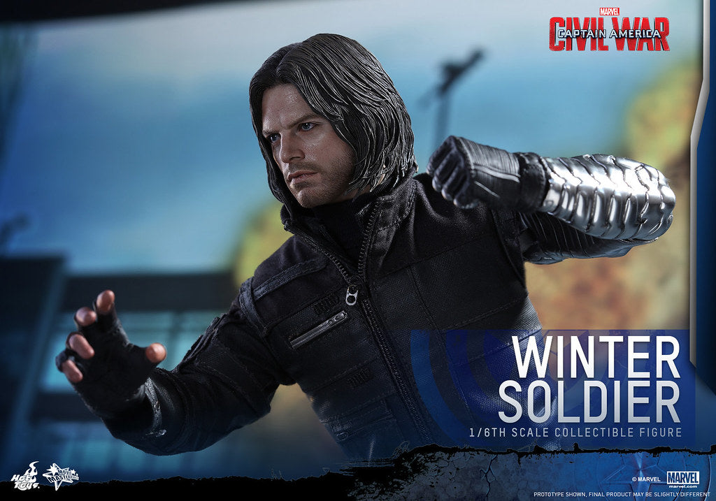 Hot Toys MMS351 Captain America: Civil War - 1/6th scale Winter Soldier Collectible Figure
