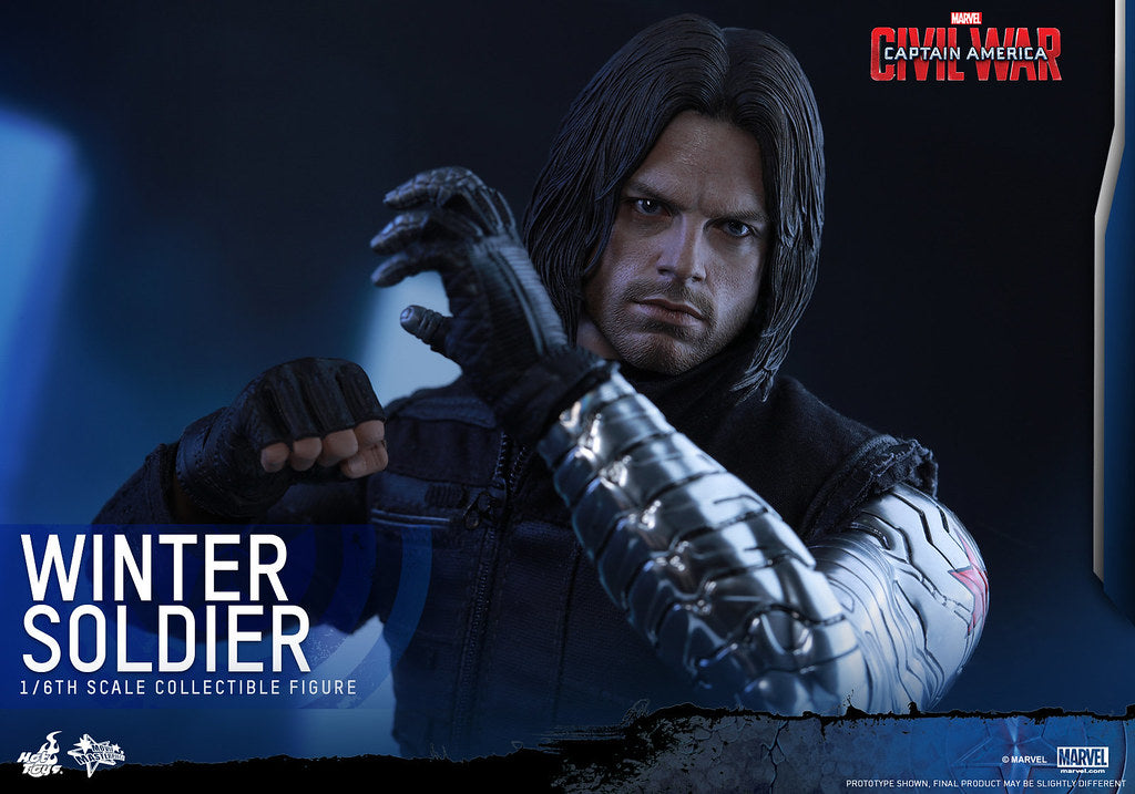 Hot Toys MMS351 Captain America: Civil War - 1/6th scale Winter Soldier Collectible Figure