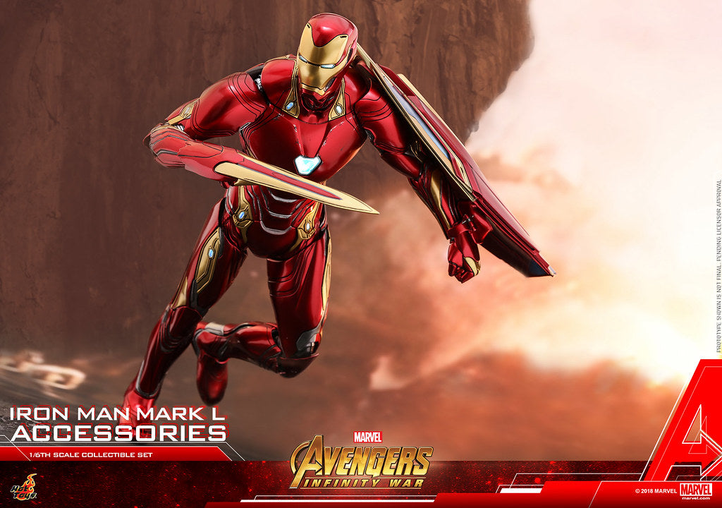 Hot Toys ACS004 Avengers Infinity War - Iron Man Mark L Accessories Set