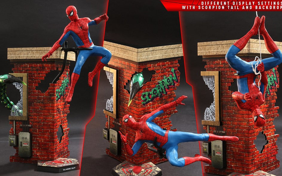 Hot Toys VGM48 Marvel Spider-Man - Spider-Man (Classic Suit) Collectible Figure