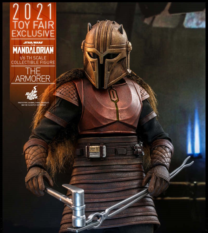 Hot Toys TMS044 Star Wars: The Mandalorian - 1/6th scale The Armorer Collectible Figure [Toy Fair Exclusive]