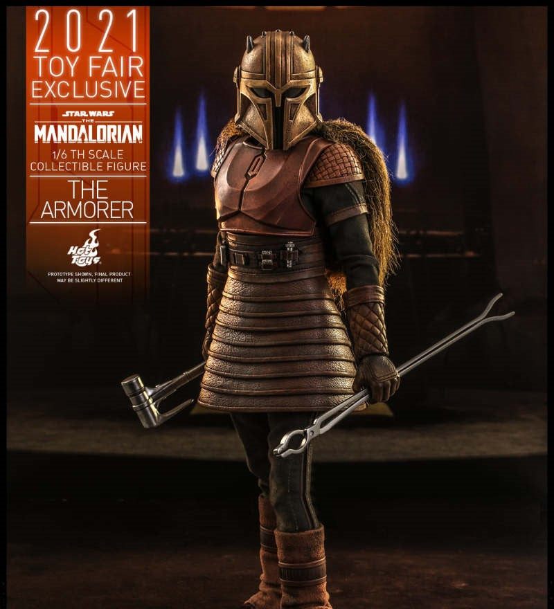 Hot Toys TMS044 Star Wars: The Mandalorian - 1/6th scale The Armorer Collectible Figure [Toy Fair Exclusive]