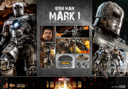 Hot Toys MMS605D40 Iron Man - 1/6th scale Iron Man Mark I Collectible Figure