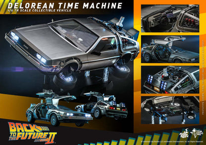Hot Toys MMS636 Back to the Future II - 1/6th scale DeLorean Time Machine Collectible Vehicle