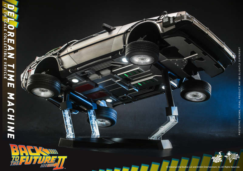 Hot Toys MMS636 Back to the Future II - 1/6th scale DeLorean Time Machine Collectible Vehicle