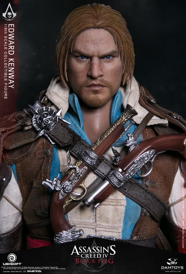Damtoys DMS003 Assassin's Creed IV：Black Flag - 1/6th scale Edward Kenway Collectible Figure