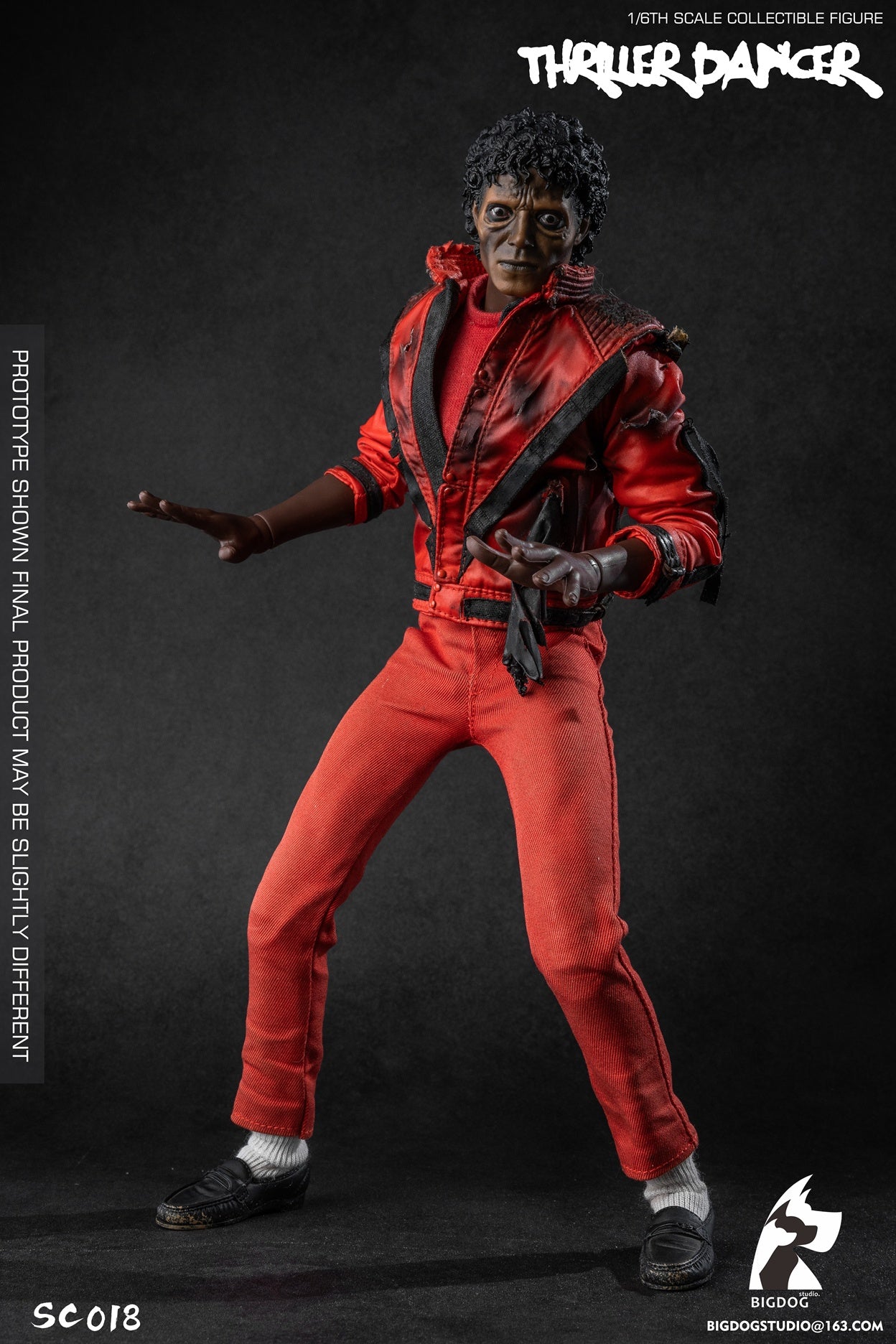 Pre-Order BIGDOG STUDIO SC018 - Thriller Dancer Single Version 1/6th scale Collectible Figure