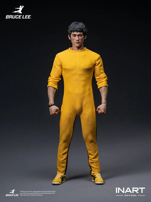 Pre-Order INART Action Gy A036 - Bruce Lee (Yellow Jumpsuit) 1/12 Action Figure