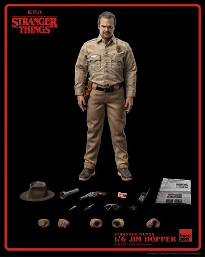 threezero Stranger Things - 1/6 Jim Hopper (Season 1) collectible figure