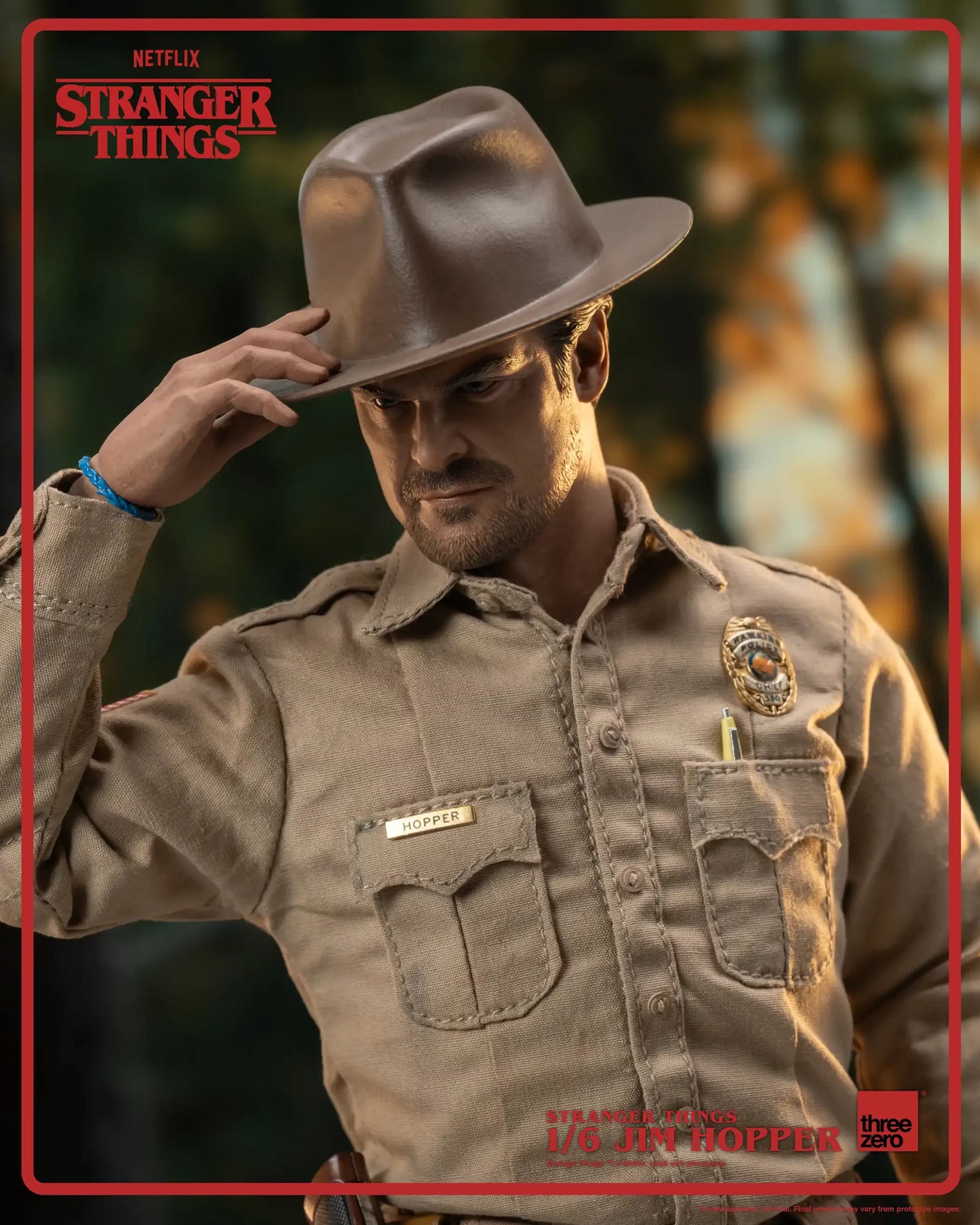 threezero Stranger Things - 1/6 Jim Hopper (Season 1) collectible figure