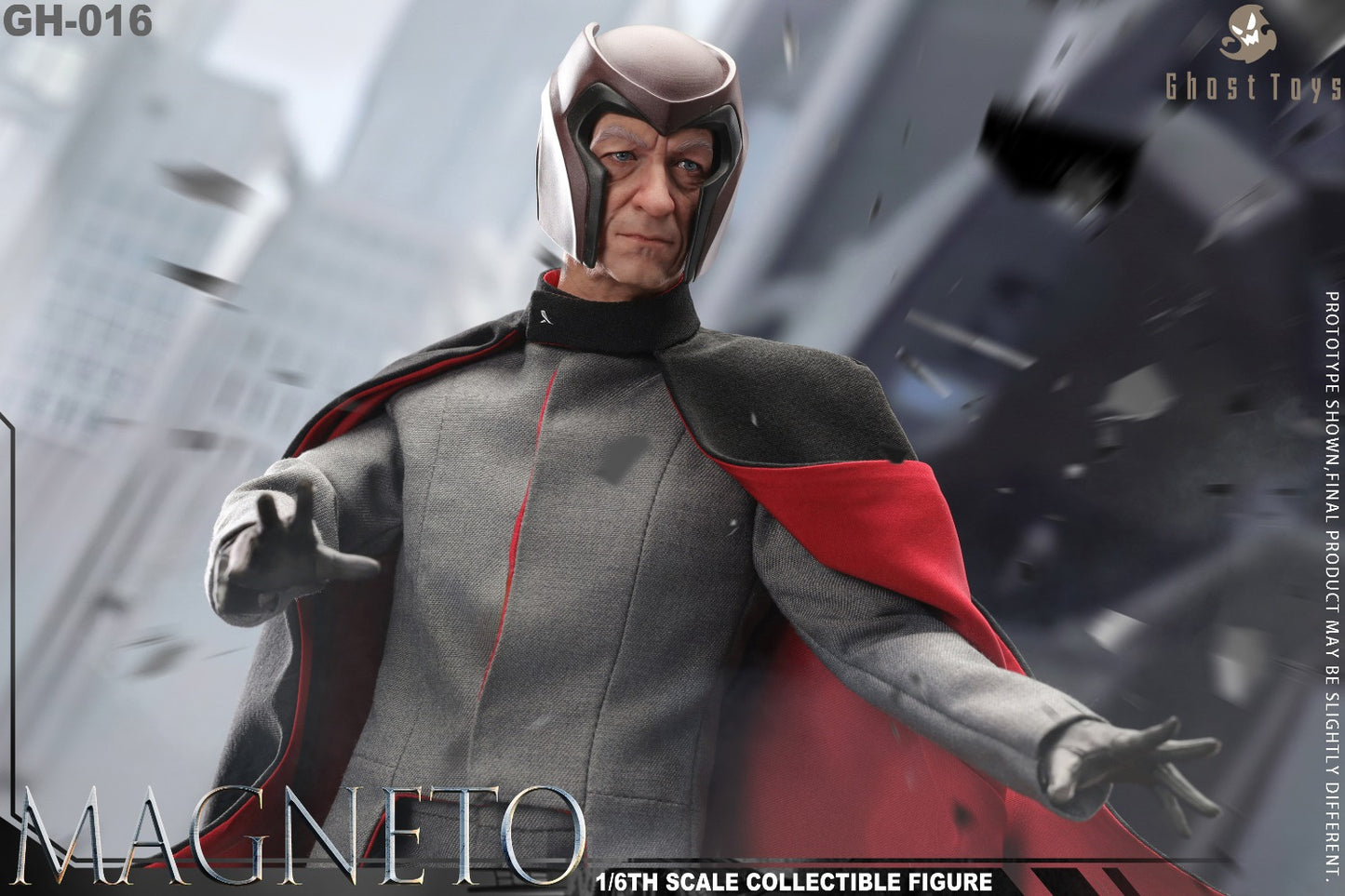 Pre-Order Ghost Toys GH-016 - Old Magneto 1/6 scale Action Figure